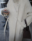 【1月下旬発送】Mel wool long coat