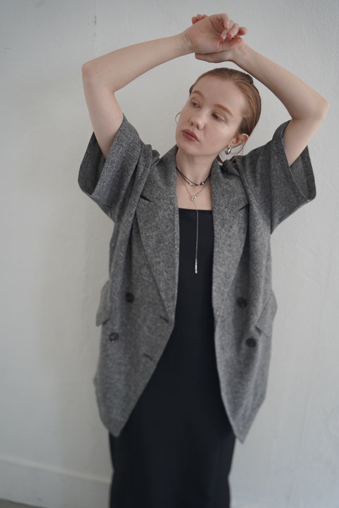 Summer tweed half sleeve JK