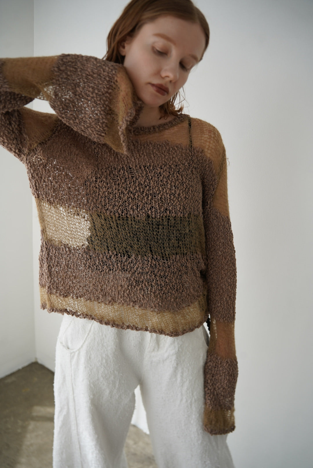 Slab 3D knit top