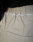 Tuck line pants