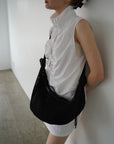 Crochet shoulder bag