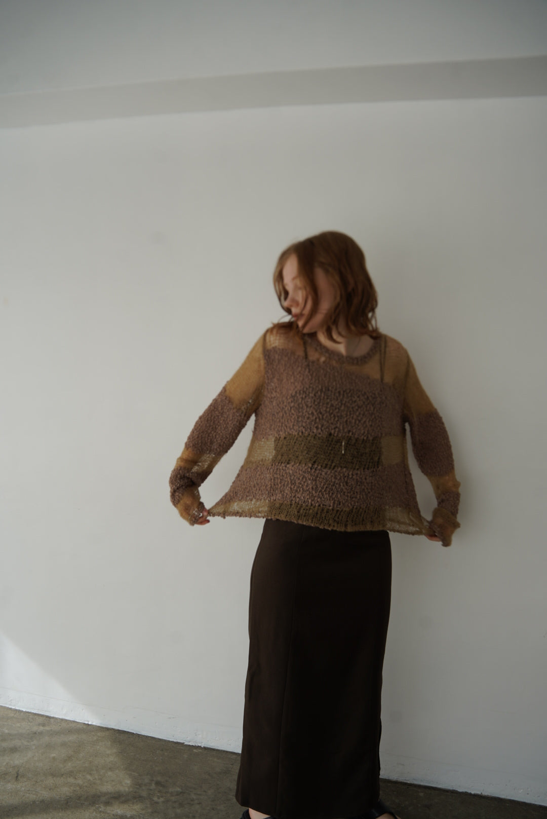 Slab 3D knit top