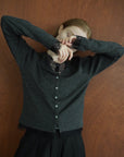 Cut lib race docking cardigan