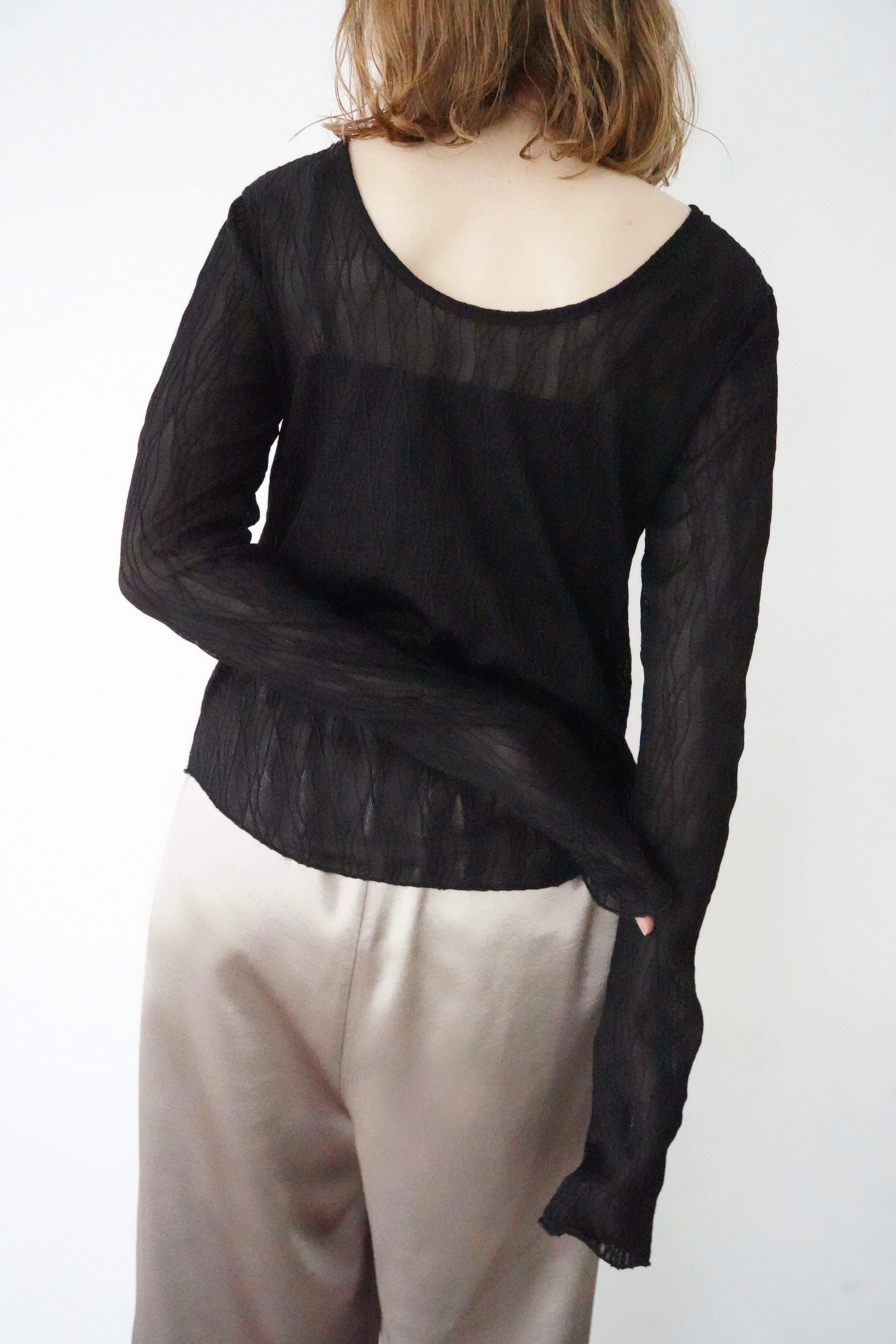 Back open wave race top