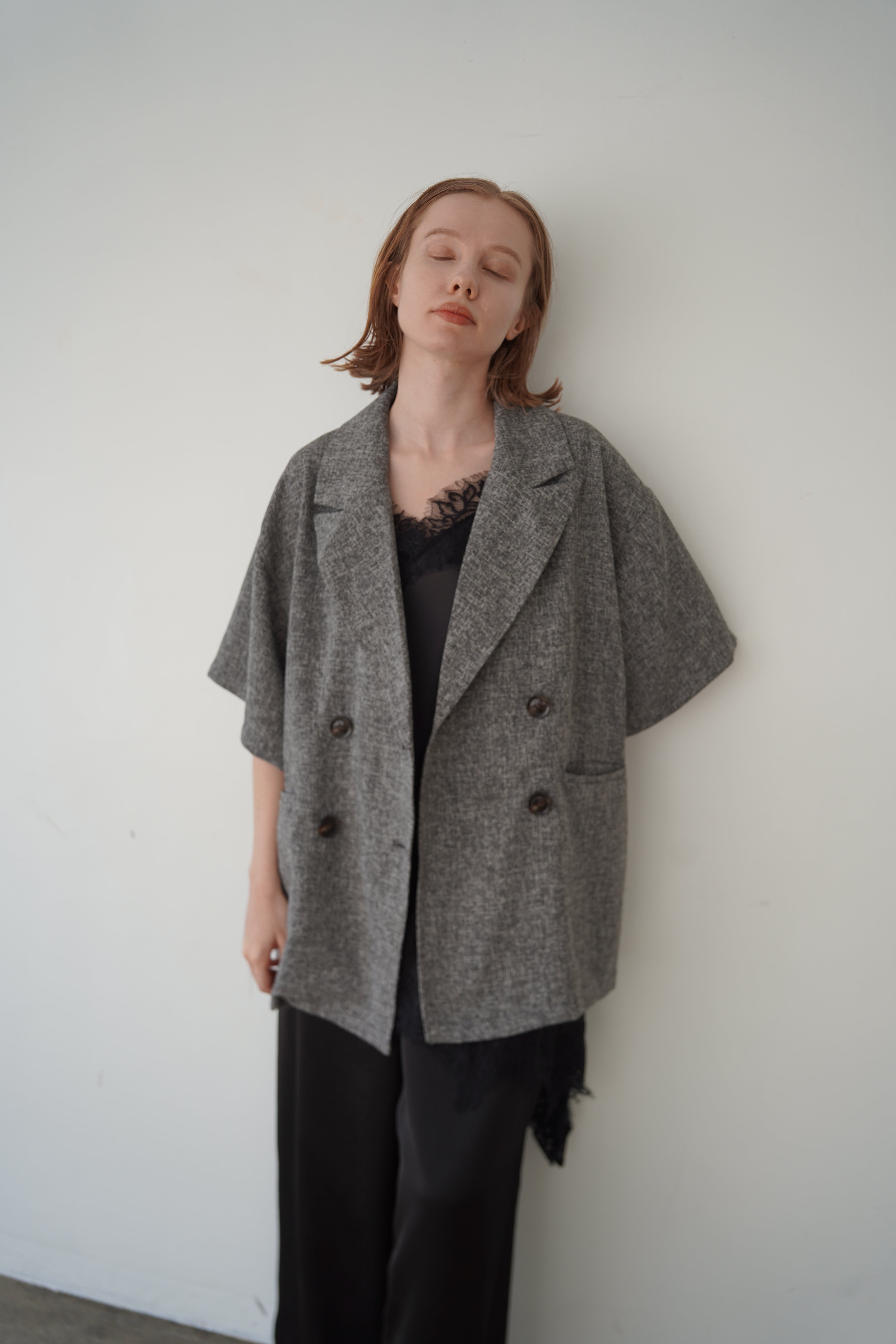 Summer tweed half sleeve JK