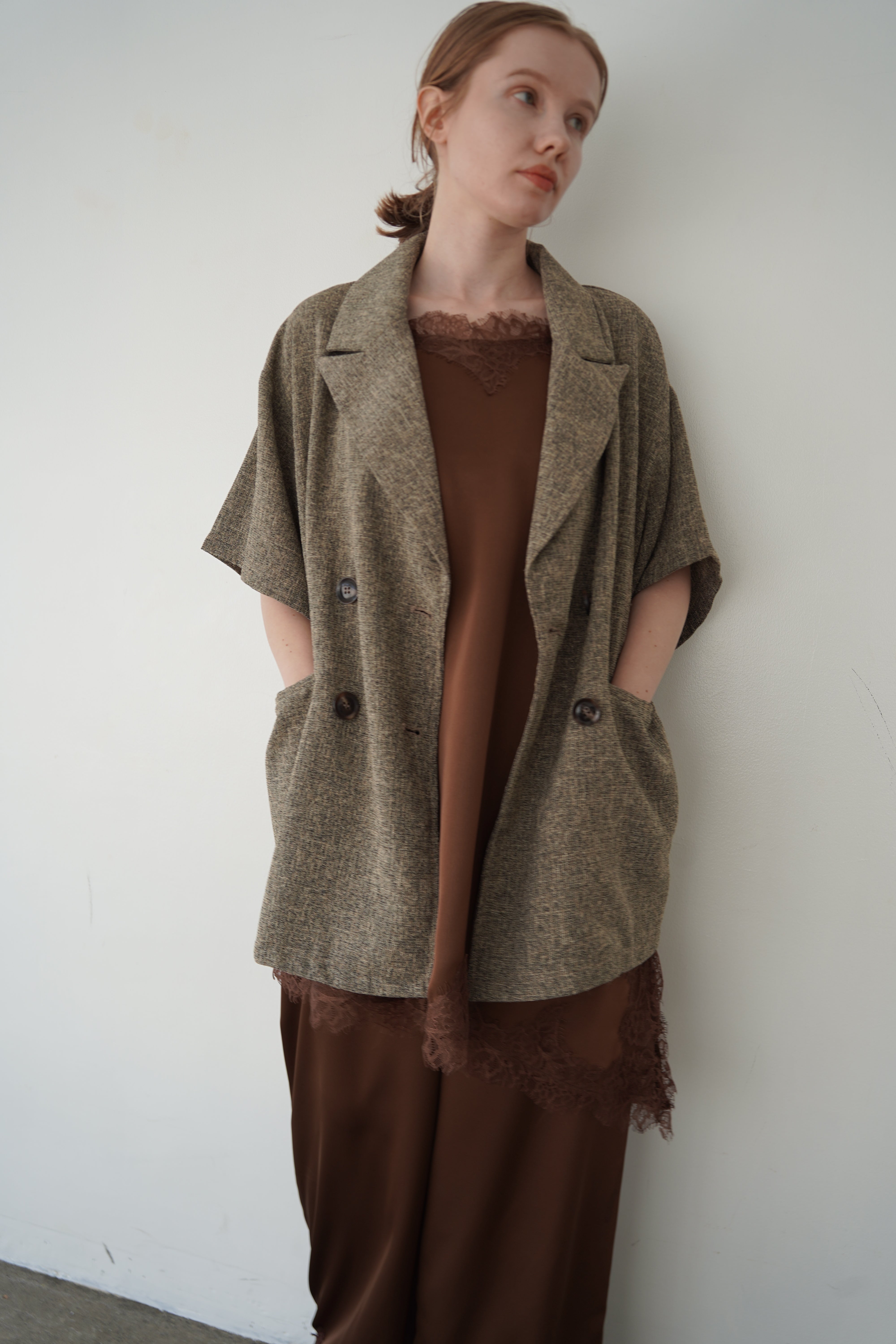 Summer tweed half sleeve JK