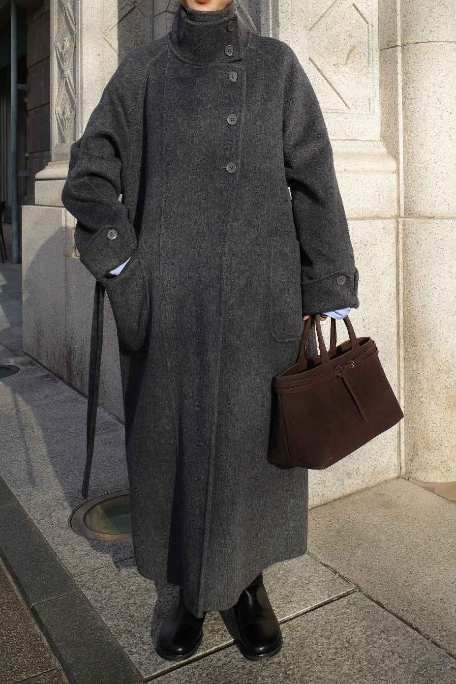 【1月下旬発送】Mel wool long coat