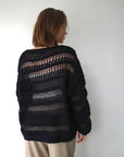 Design pattern sheer knit