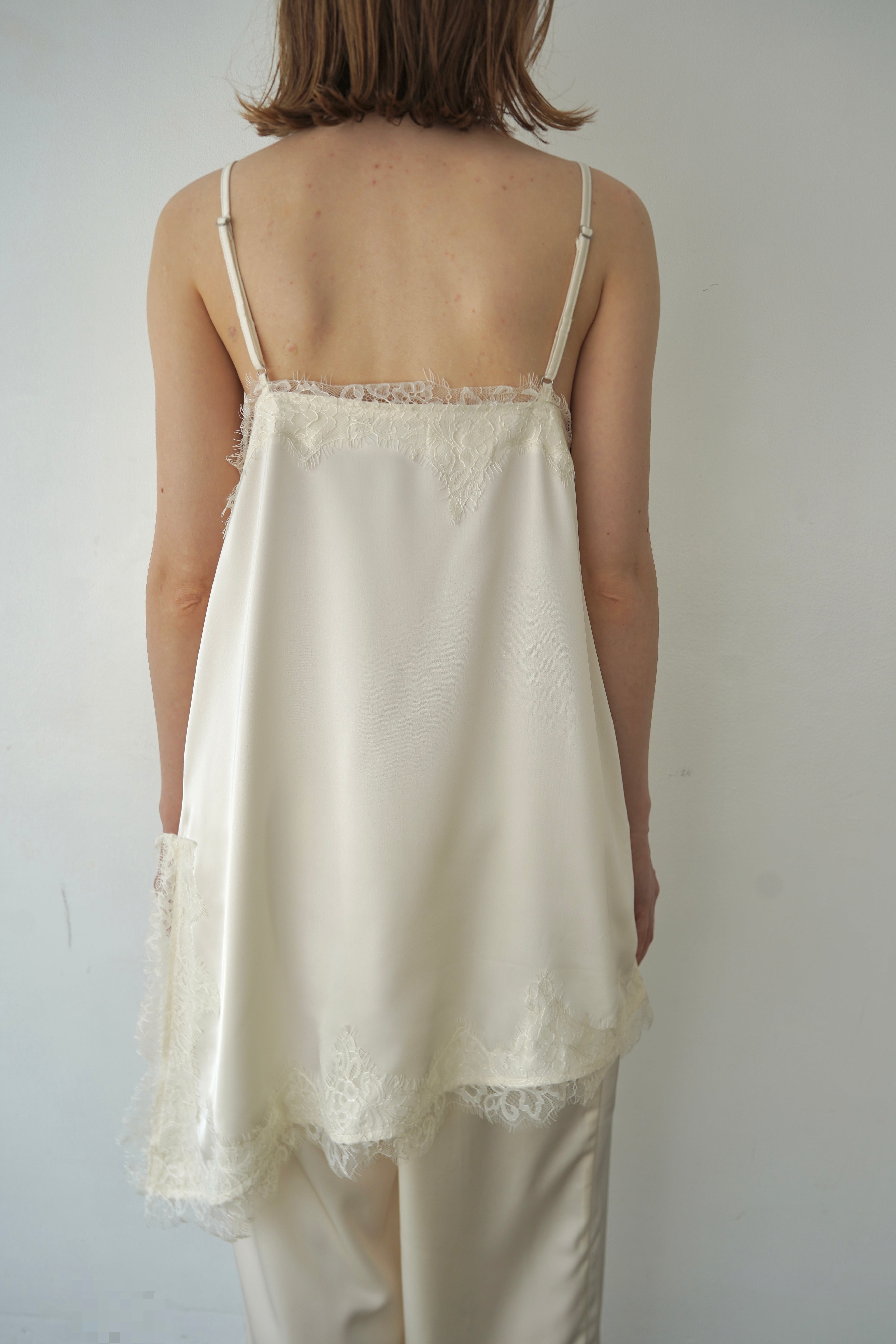 【SET】AJ Asymmetry race camisole
