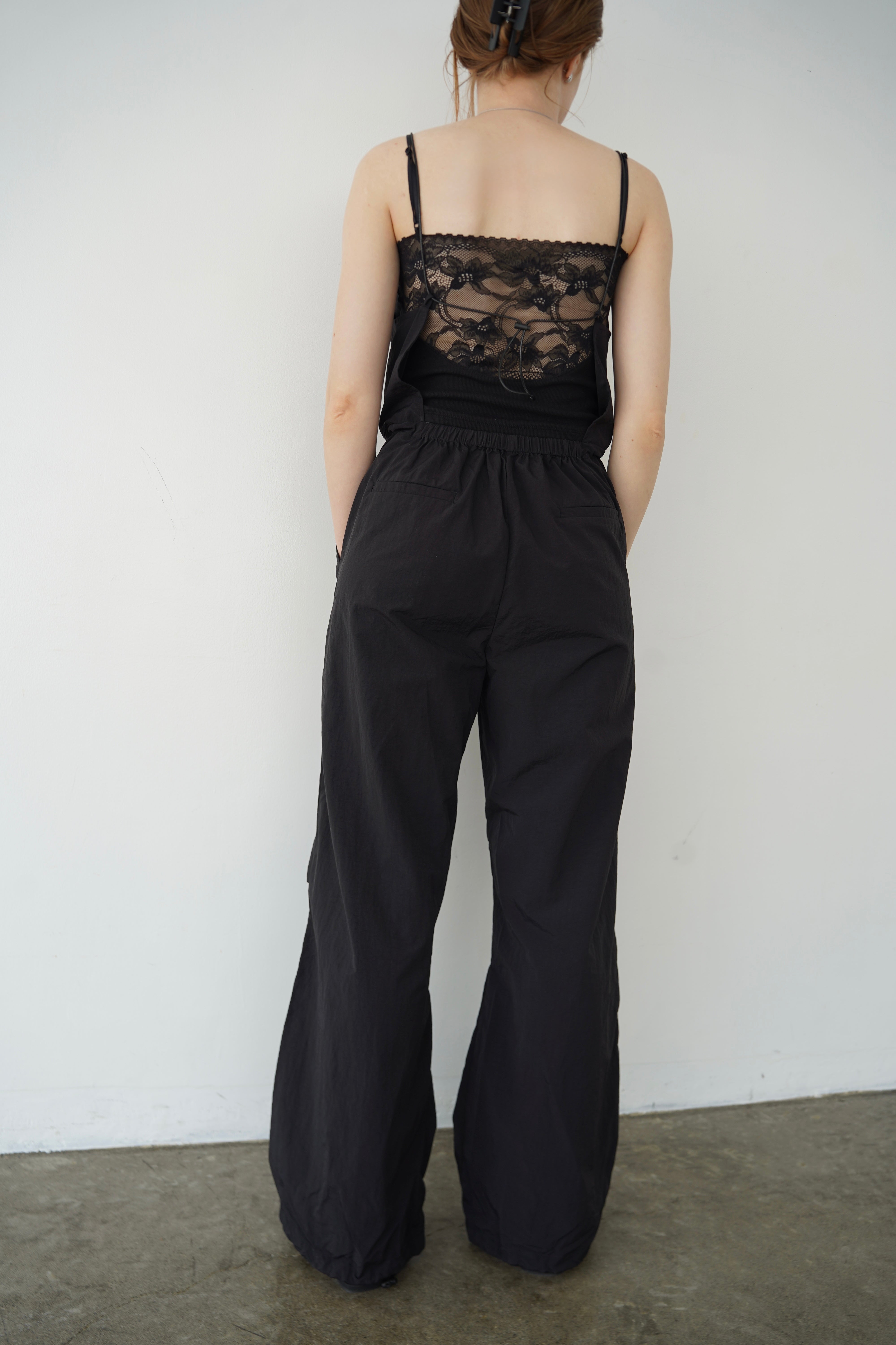 Strap drawstring all-in-one