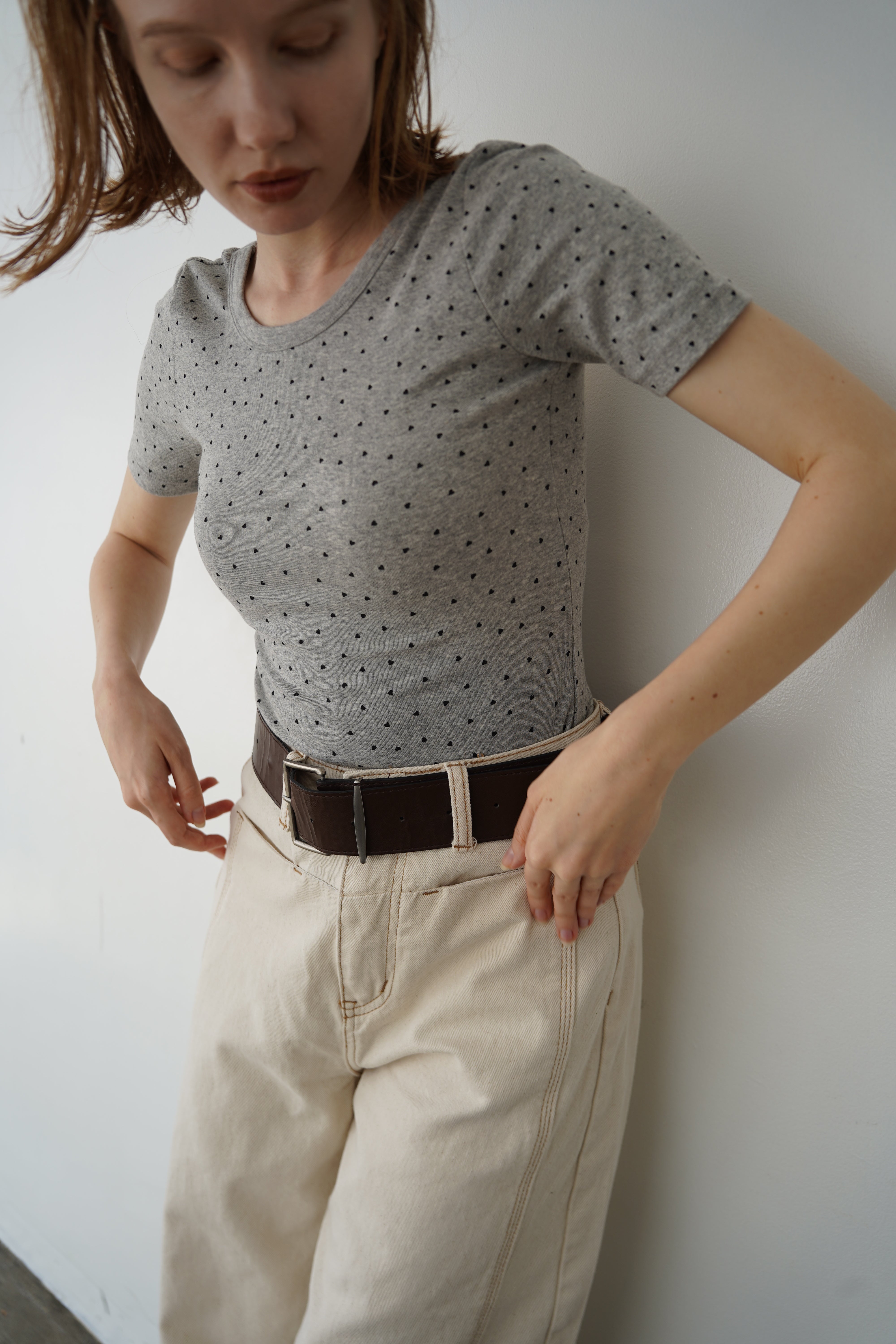 【6/5-発売】Heart dot back open T