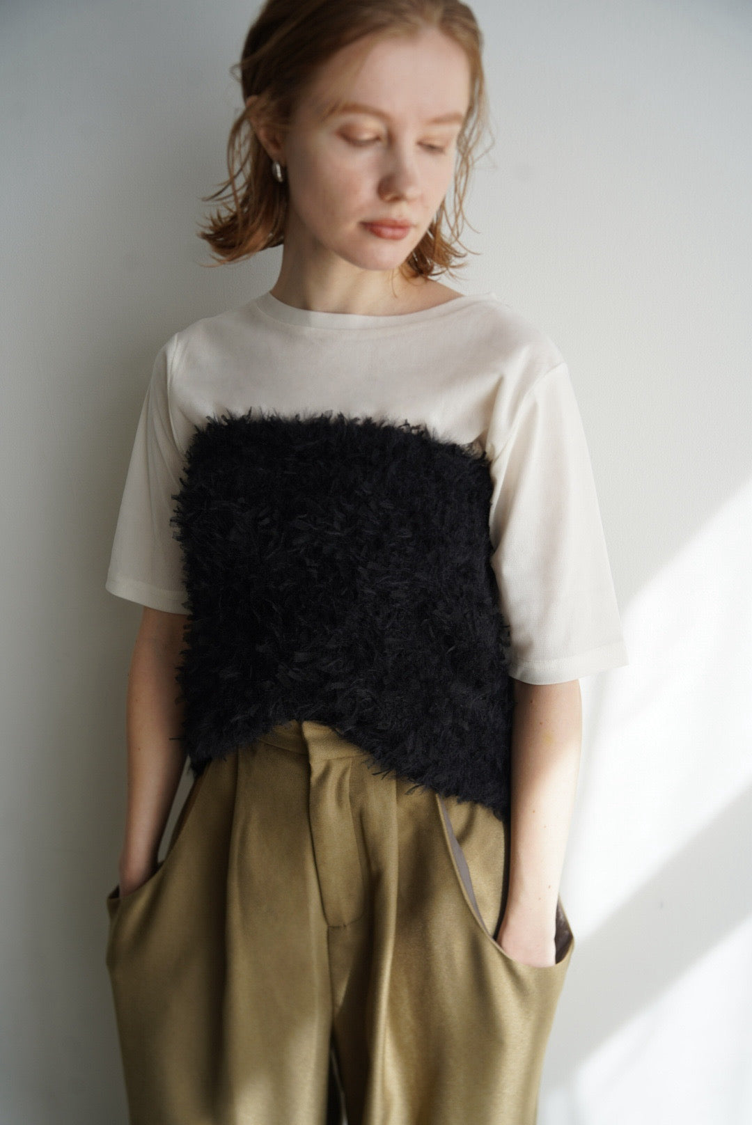 Shaggy bare top
