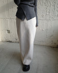 Wool soft long skirt