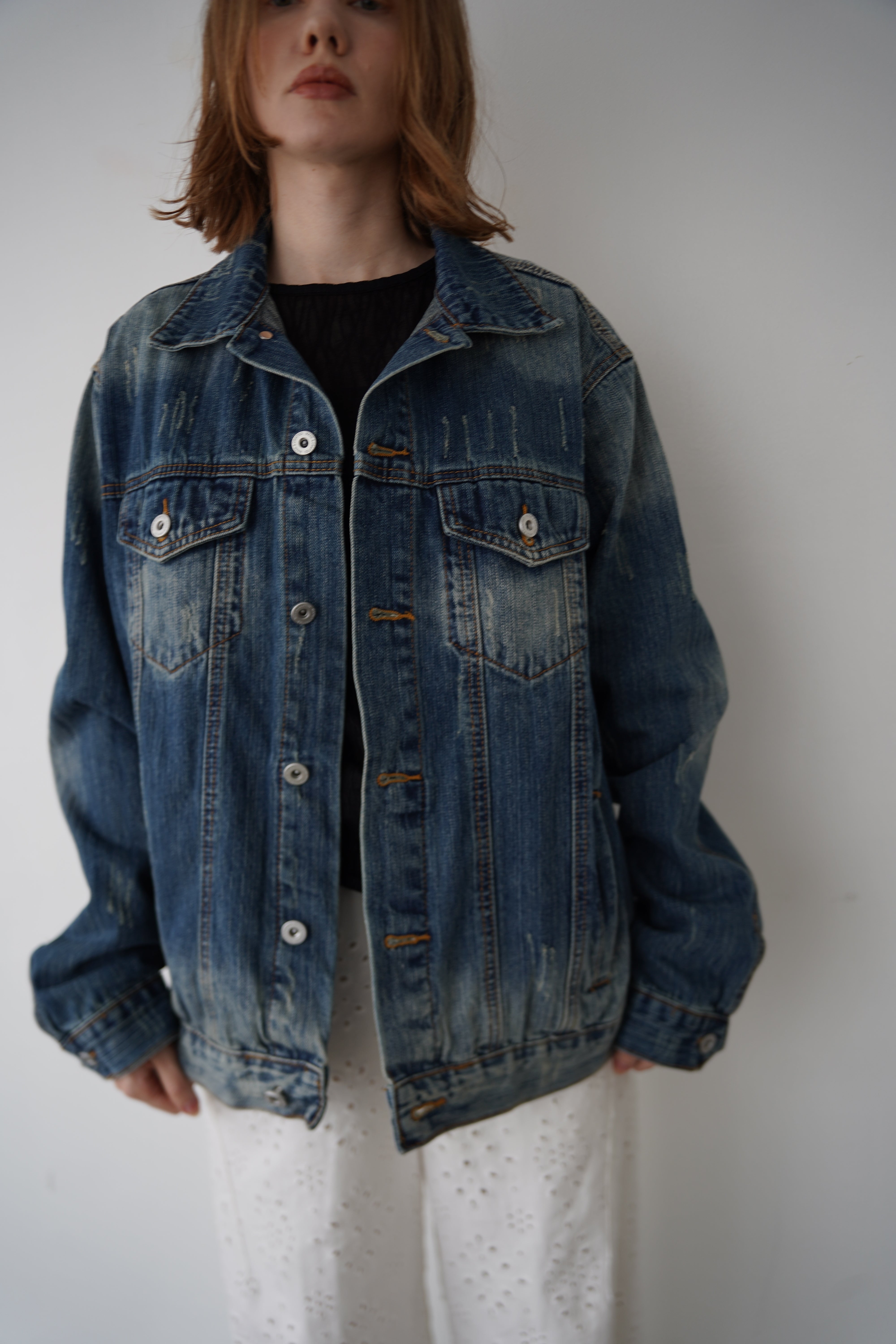 【4月上旬-発送】Vintage denim JK