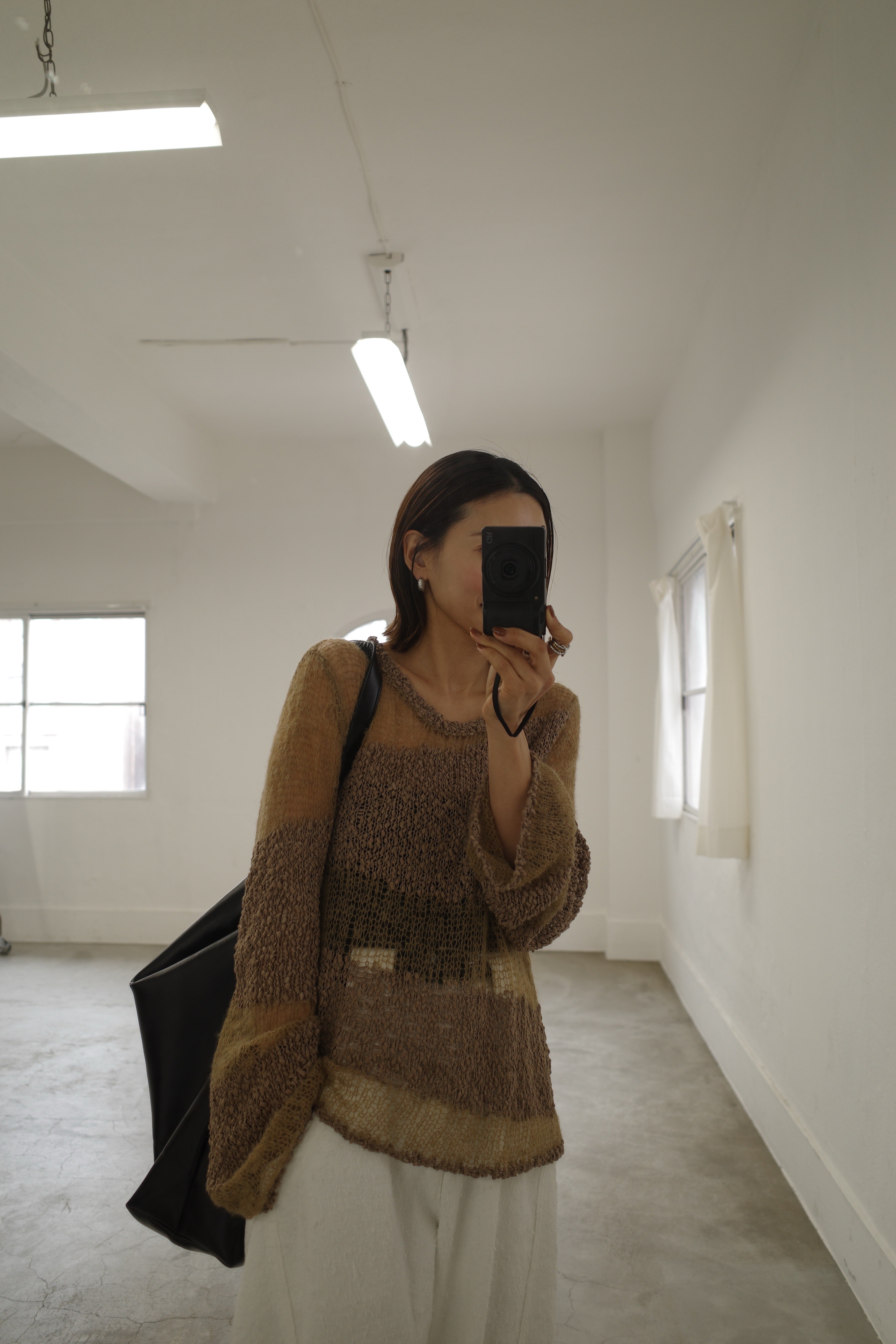 Slab 3D knit top