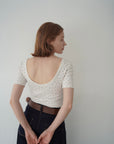 【6/5-発売】Heart dot back open T