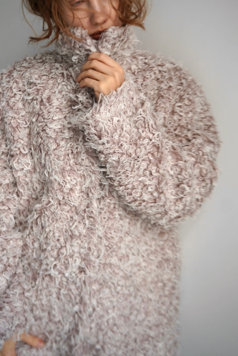 Volume mix poodle coat