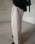 Tuck line pants