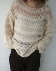 Design pattern sheer knit