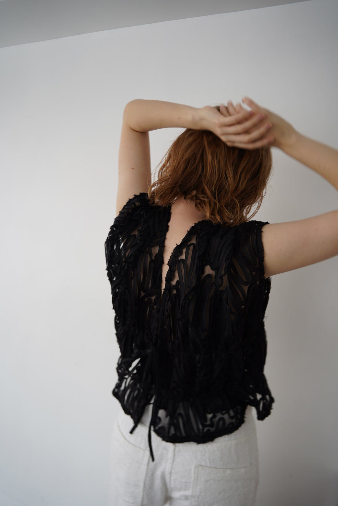 Embroidery code tops
