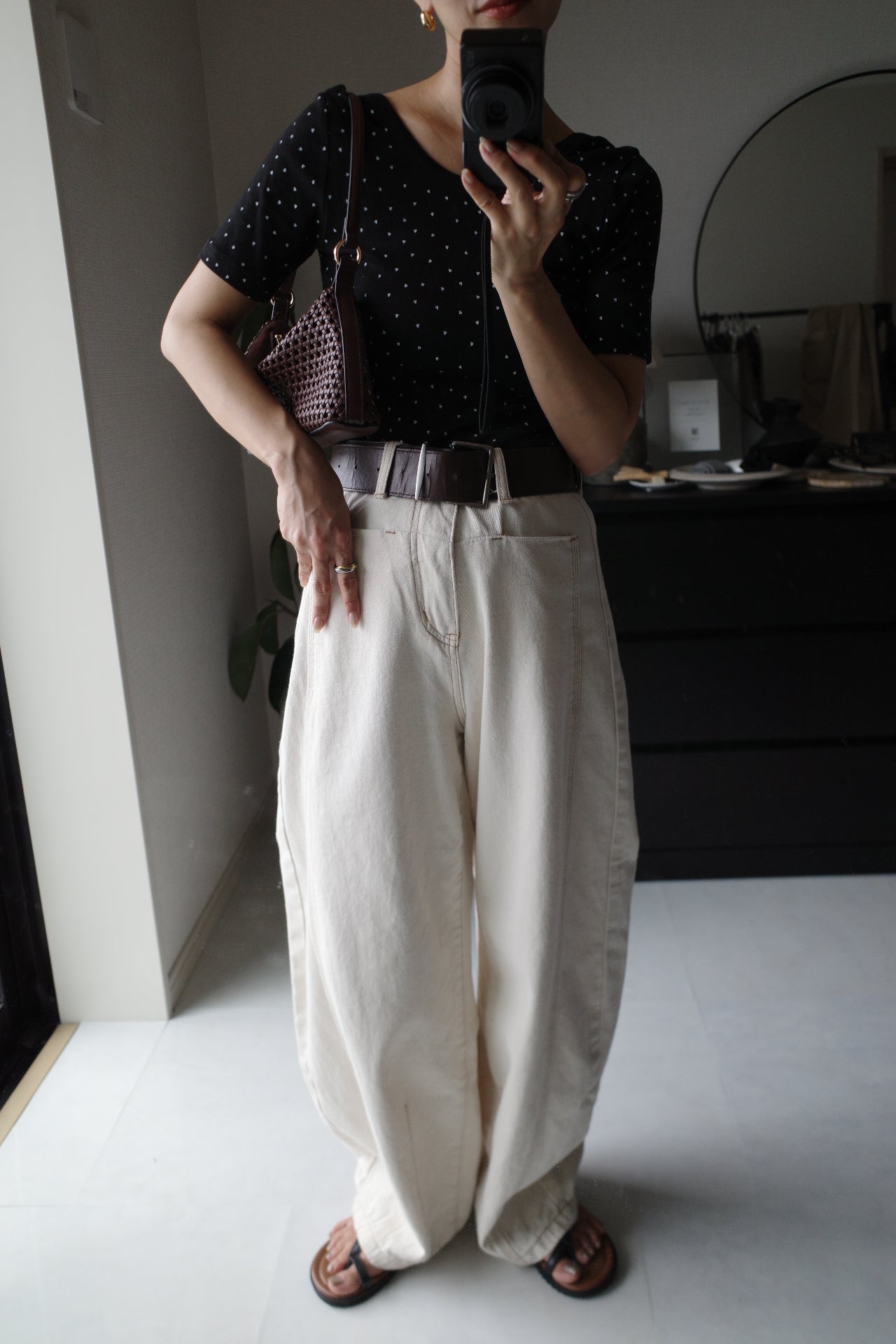 【6/5-発売】Heart dot back open T