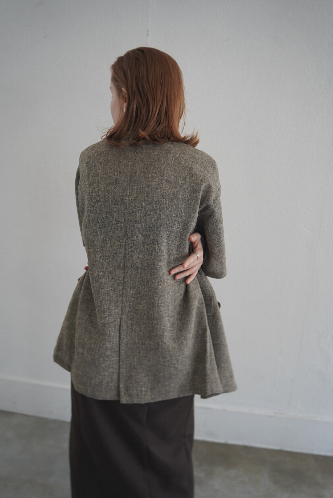 Summer tweed half sleeve JK
