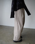 Jacquard slacks pants