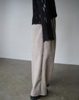 Jacquard slacks pants