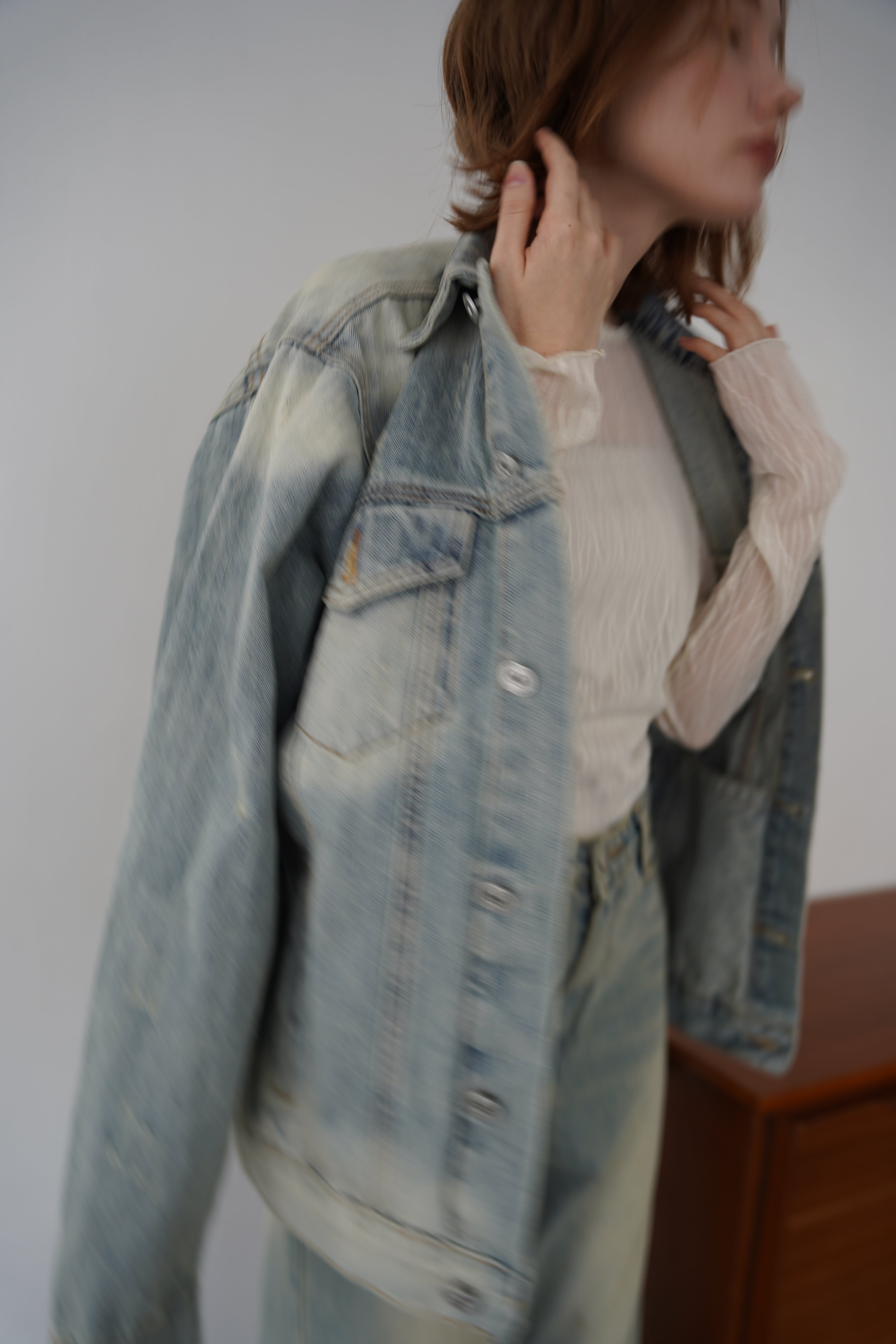 【4月上旬-発送】Vintage denim JK