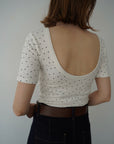 【6/5-発売】Heart dot back open T