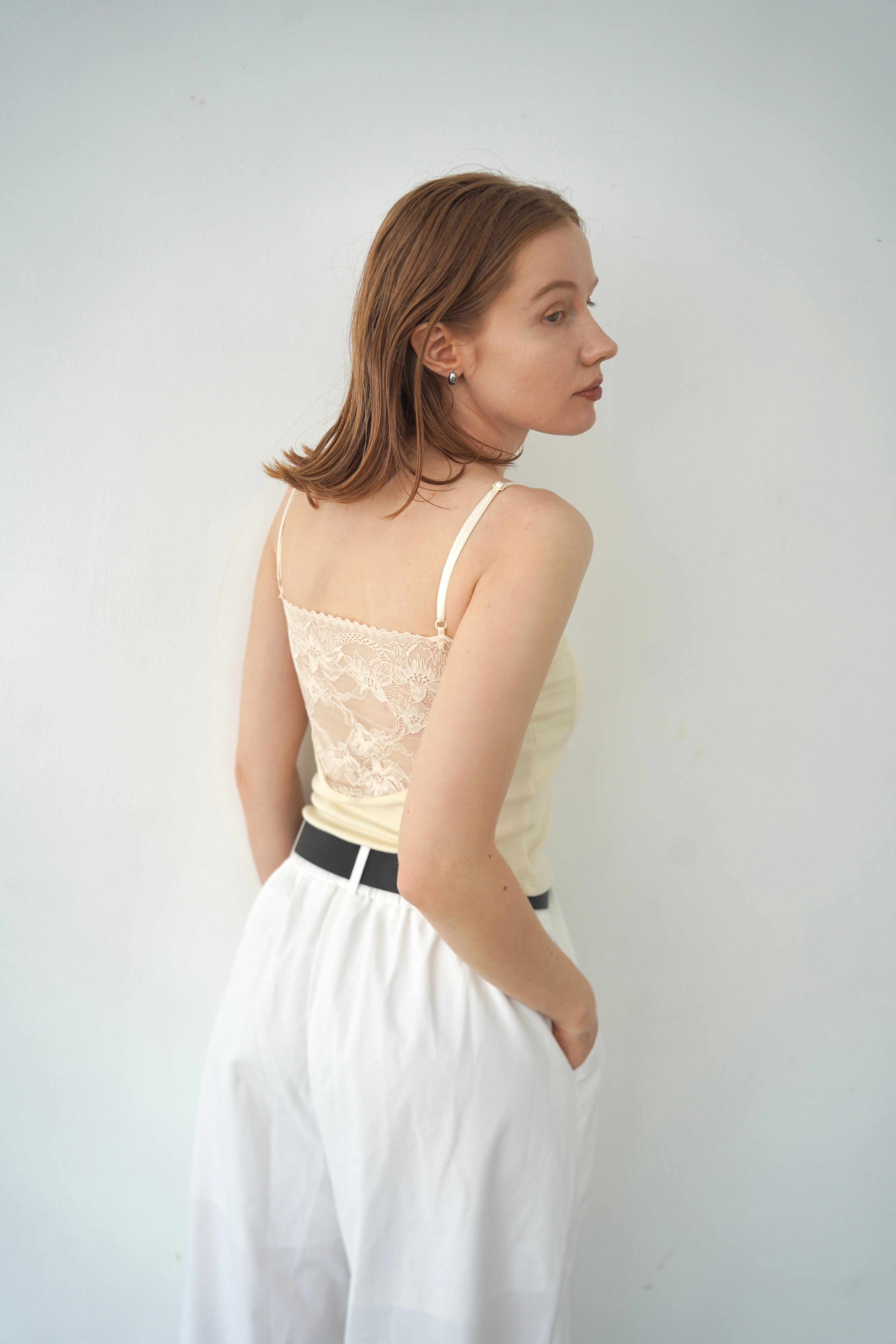 Back race cupin camisole