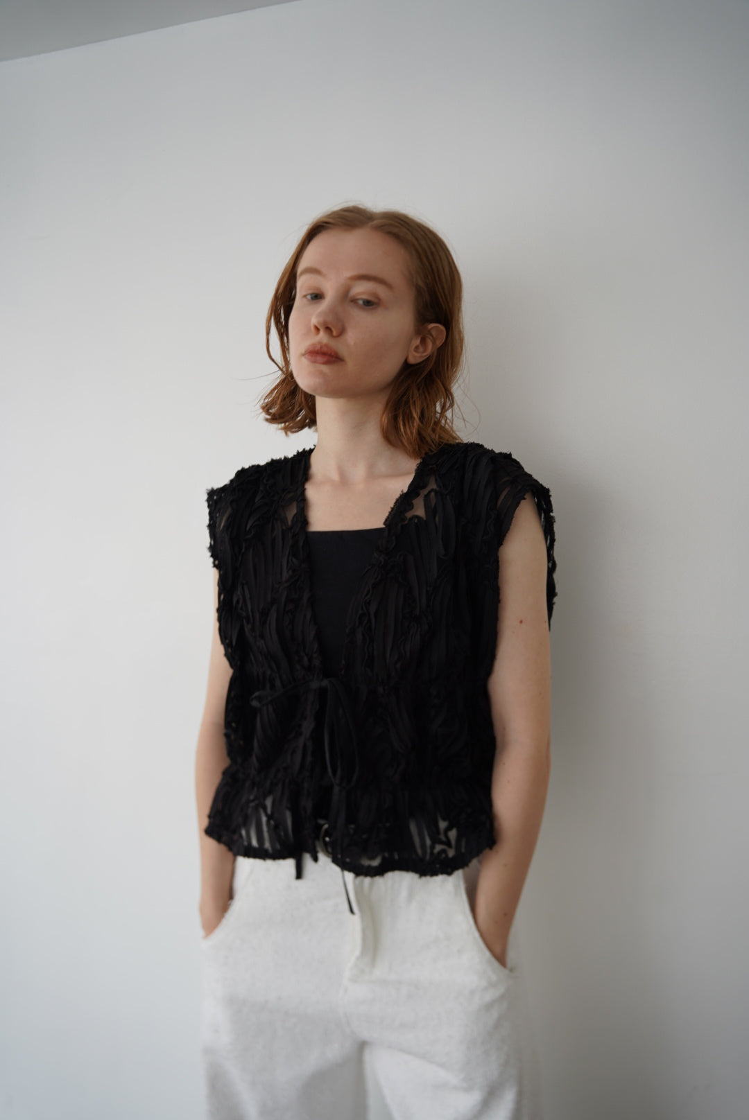 Embroidery code tops
