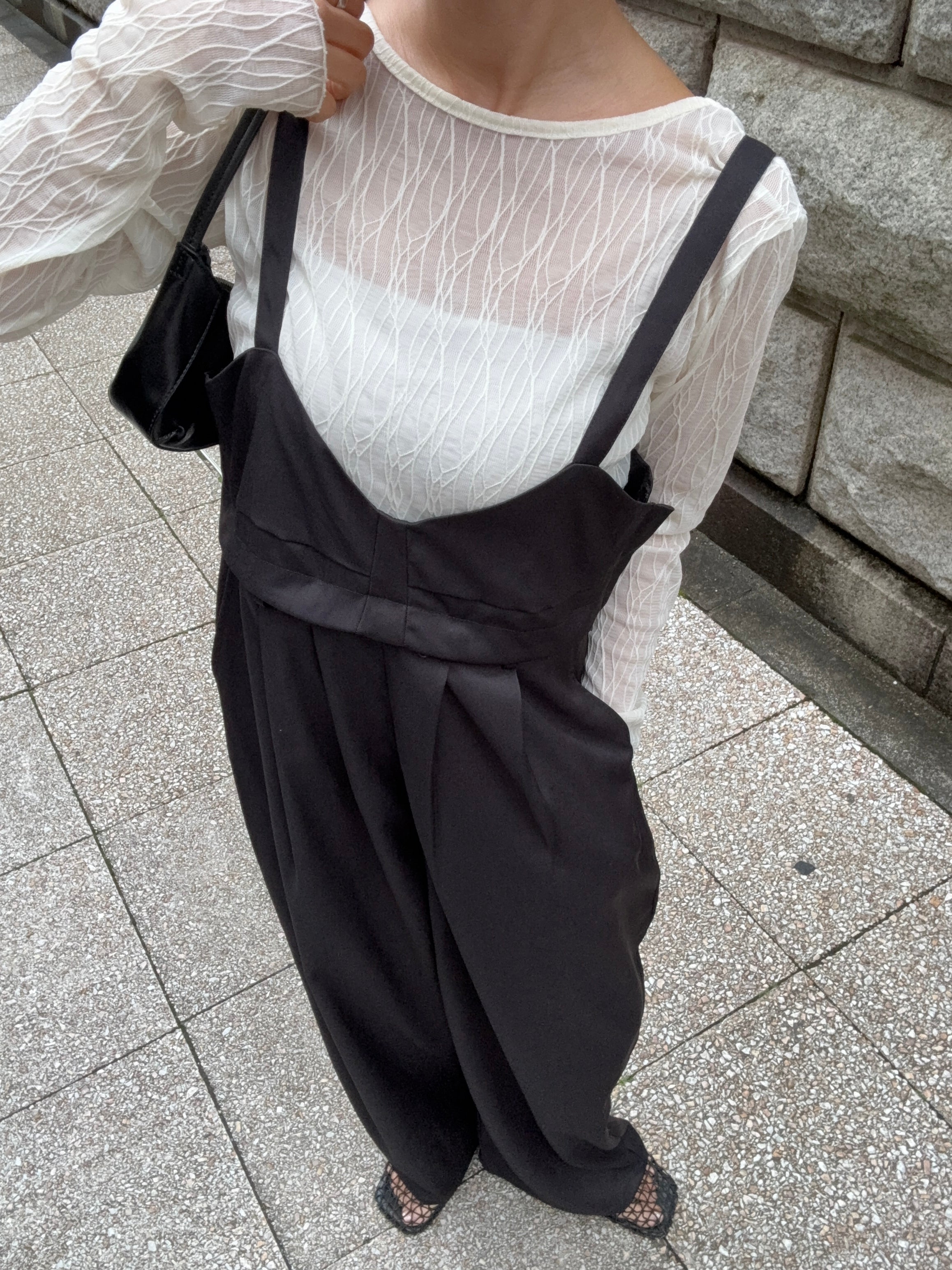 2way bustier all-in-one