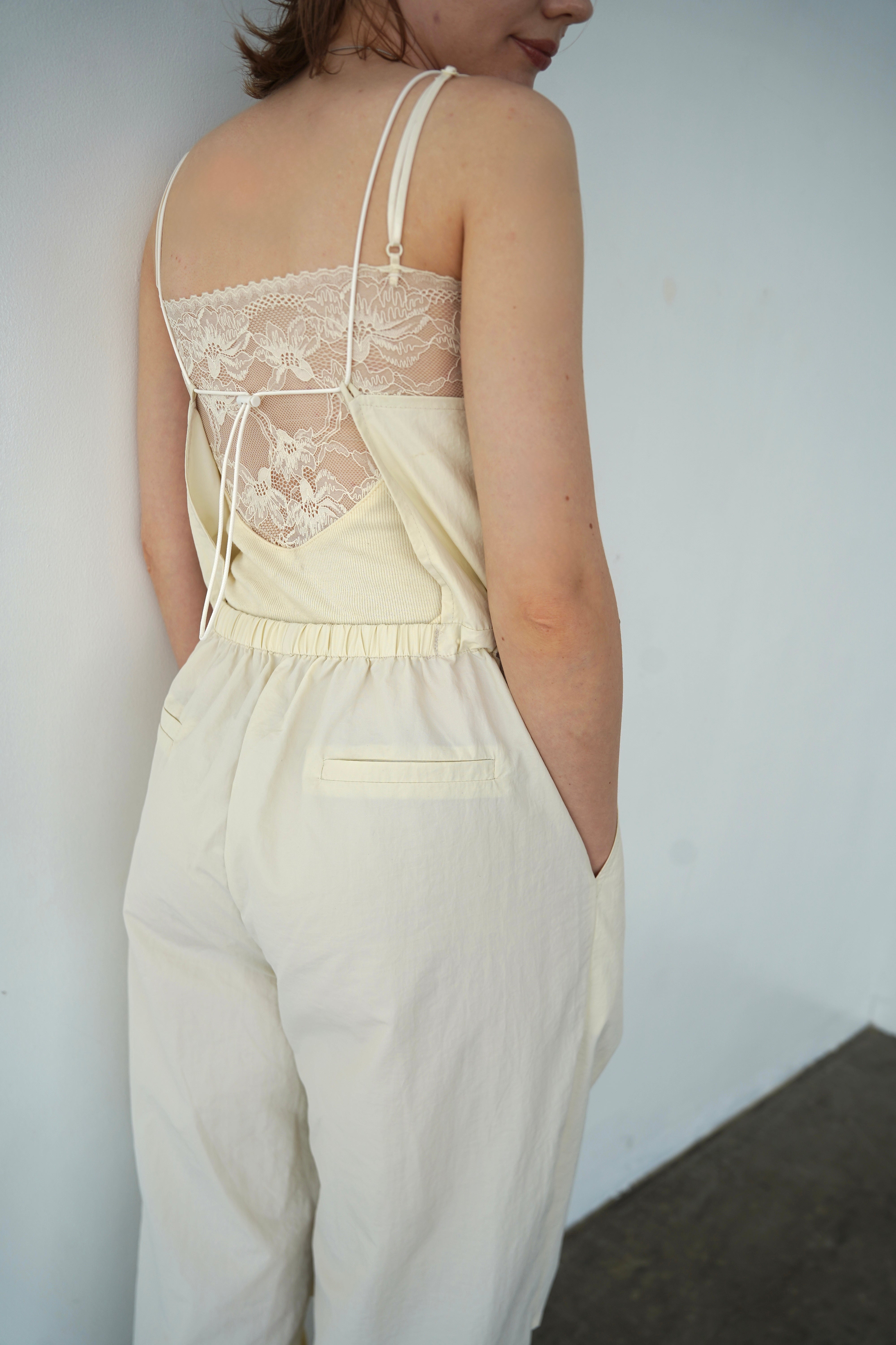 Back race cupin camisole
