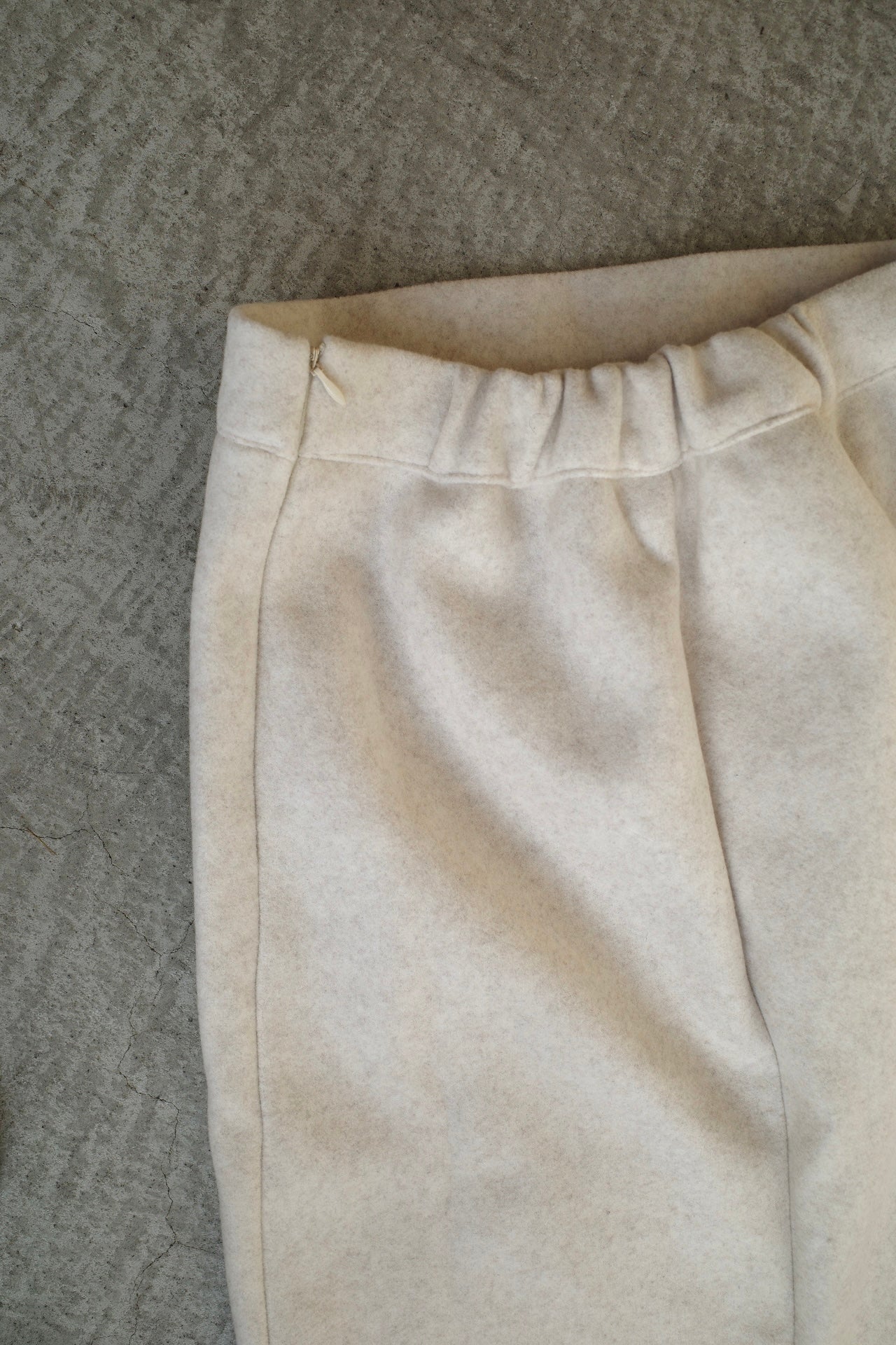 Wool soft long skirt