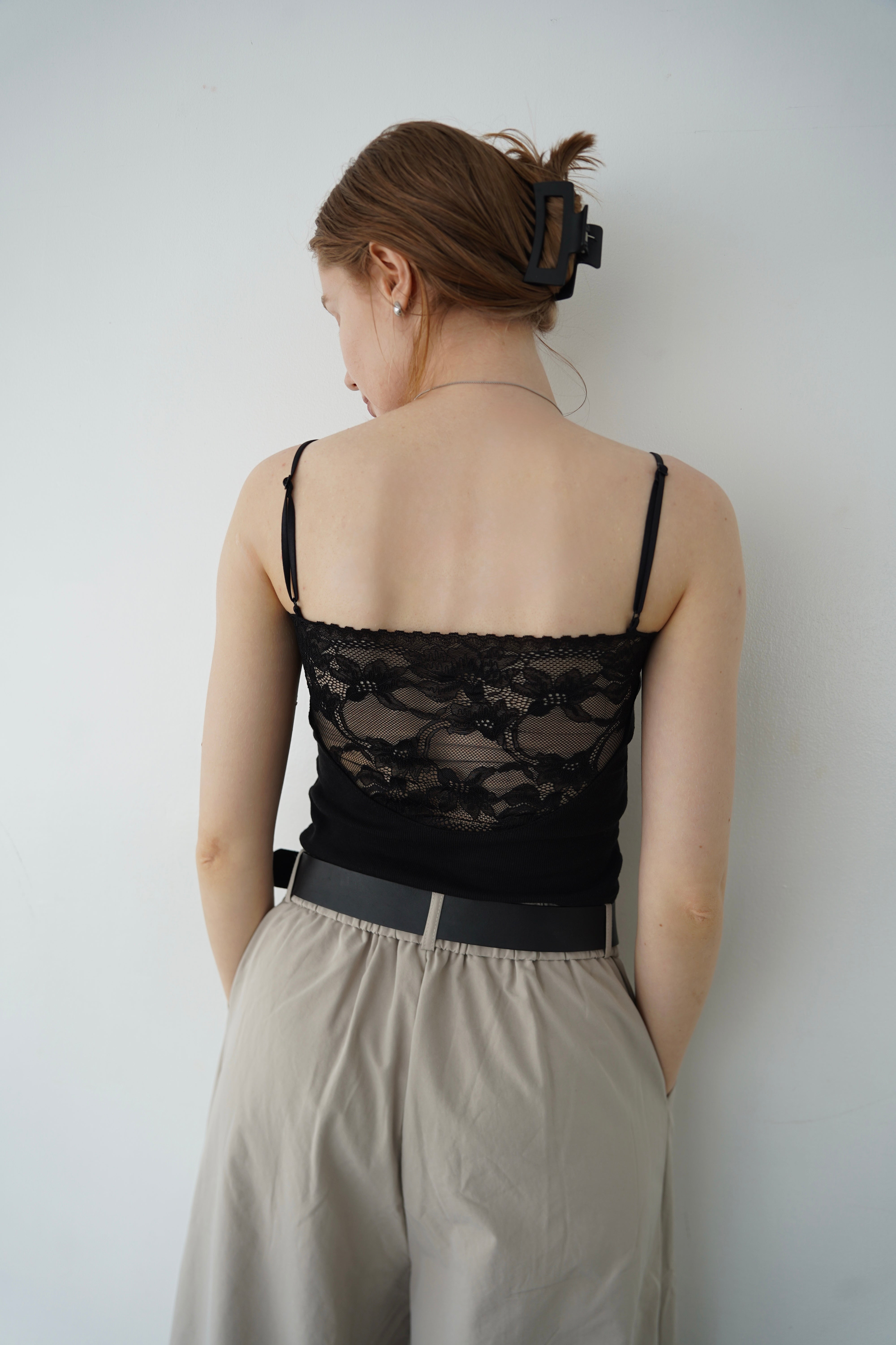 Back race cupin camisole
