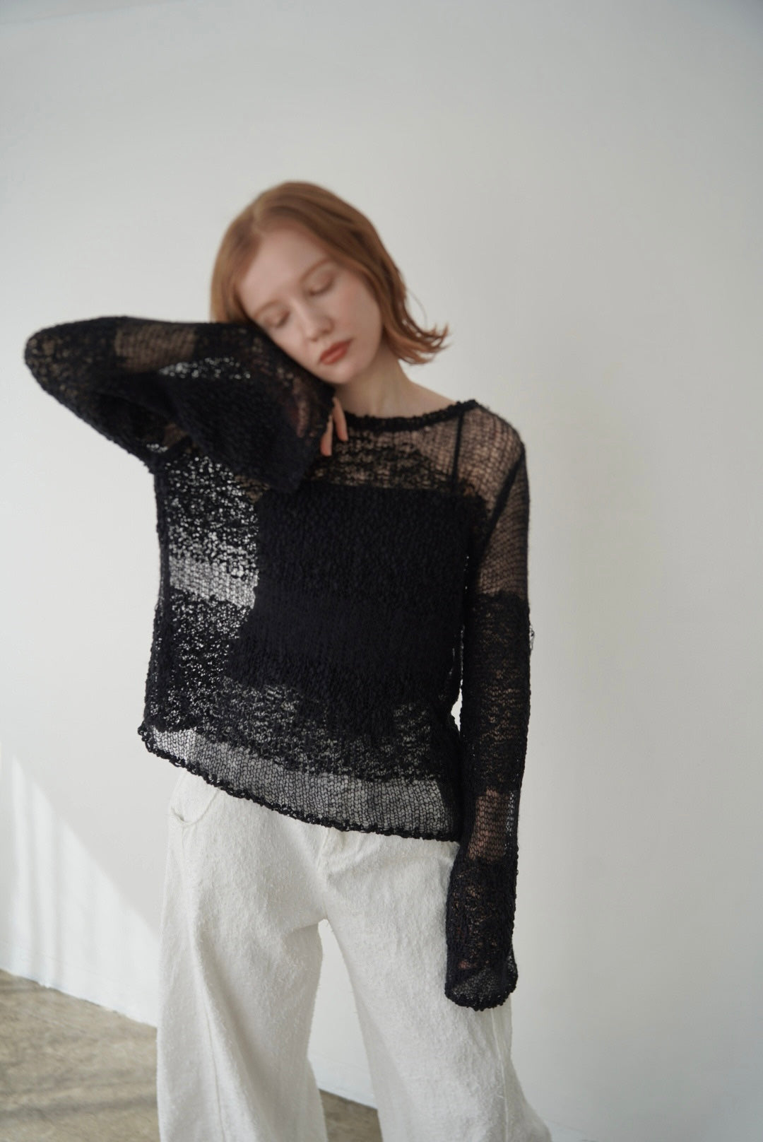Slab 3D knit top