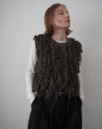 Boucle fringe vest