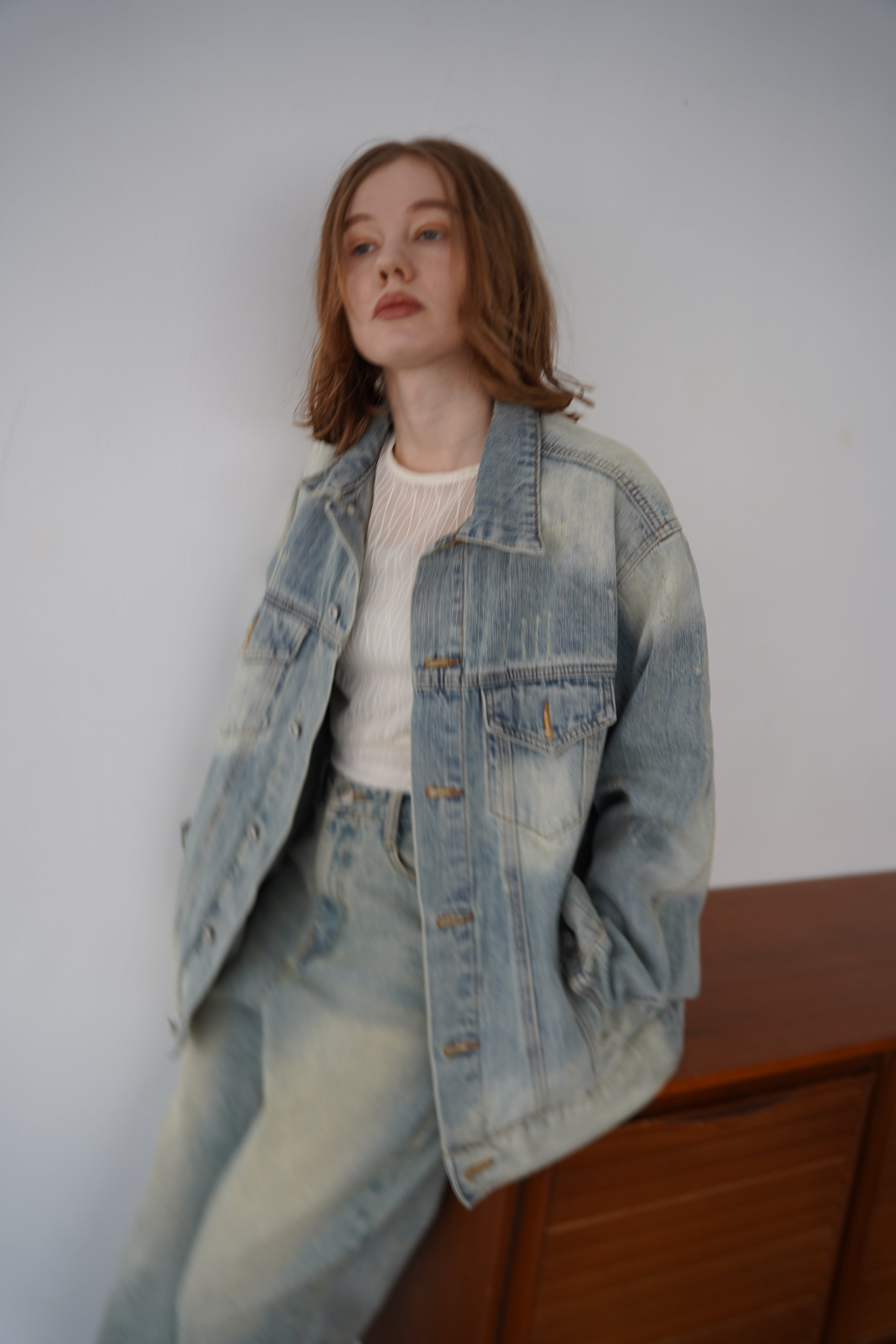 【4月上旬-発送】Vintage denim JK