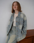 【4月上旬-発送】Vintage denim JK