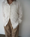 Shaggy fringe shirt