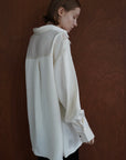 Satin race over shirt