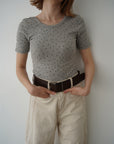 【6/5-発売】Heart dot back open T