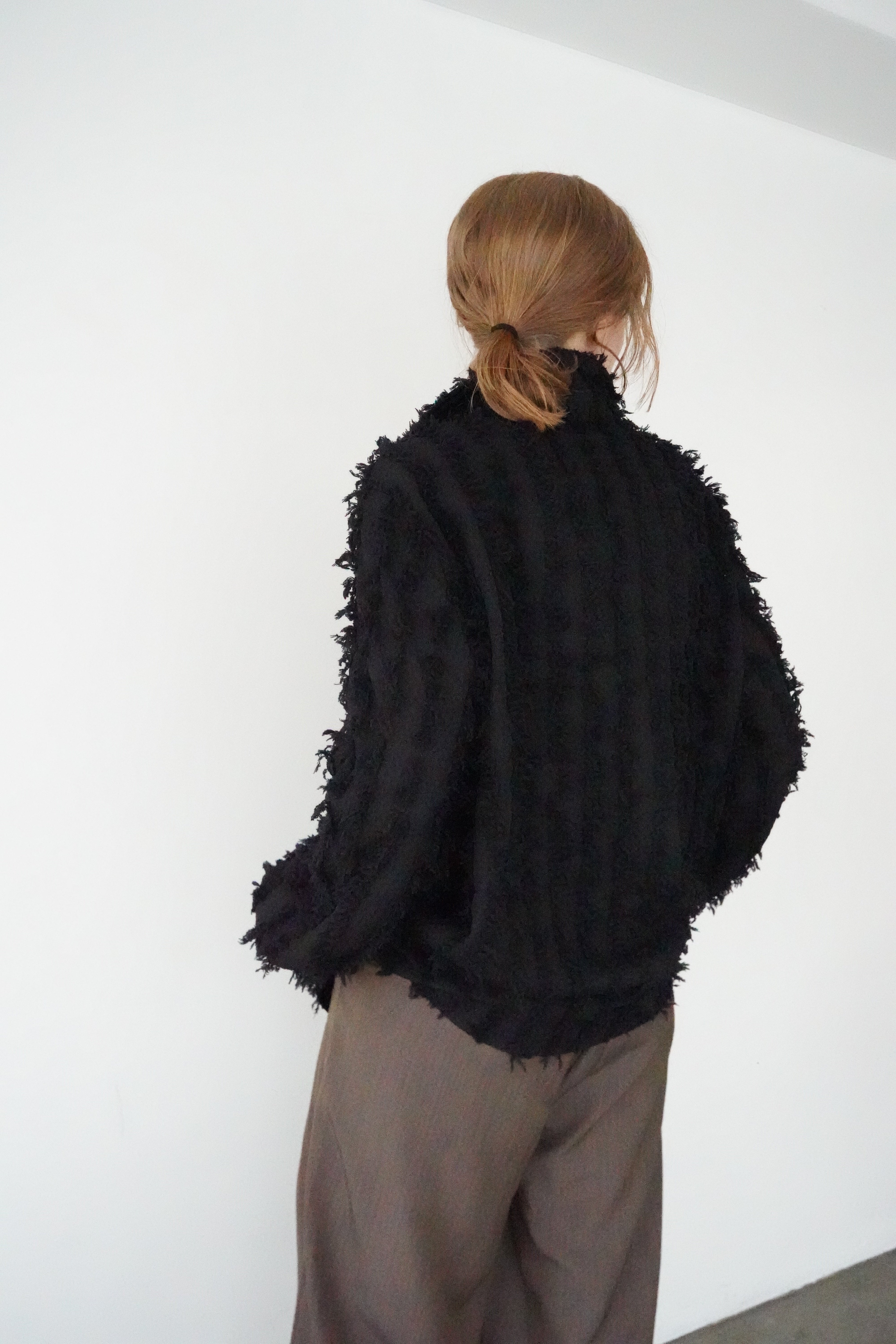 Shaggy fringe shirt