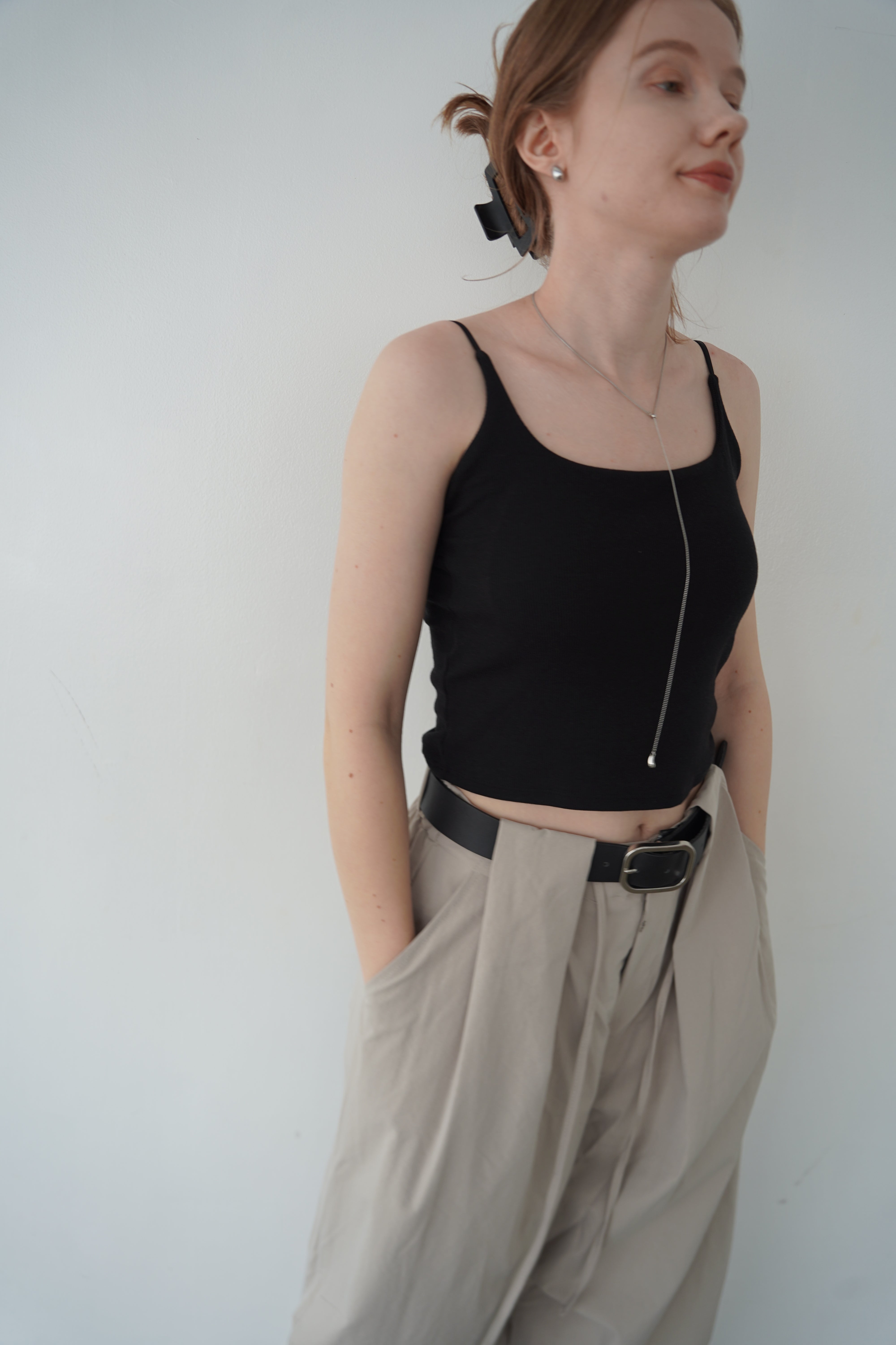 Back race cupin camisole
