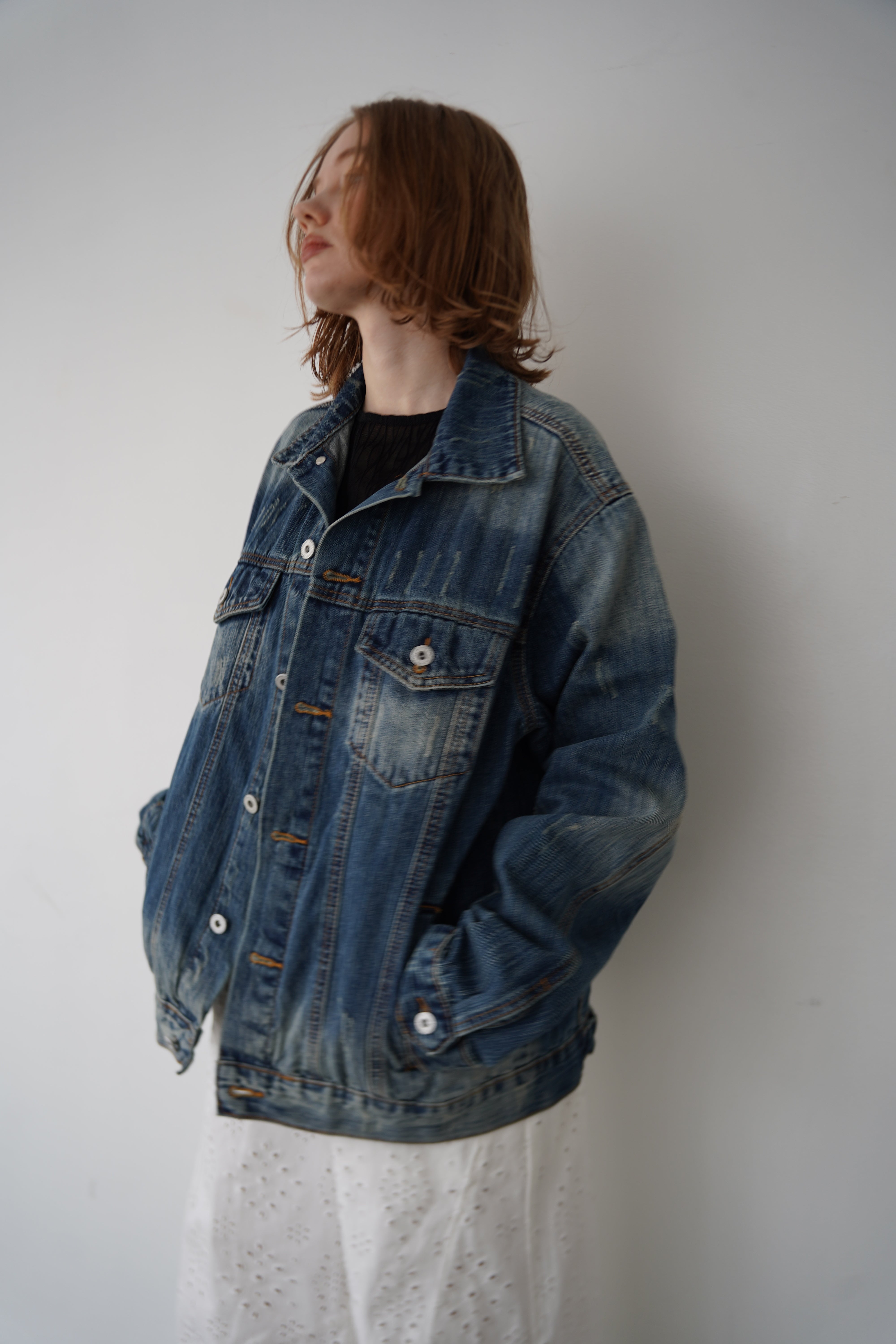 【4月上旬-発送】Vintage denim JK