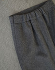 Wool soft long skirt