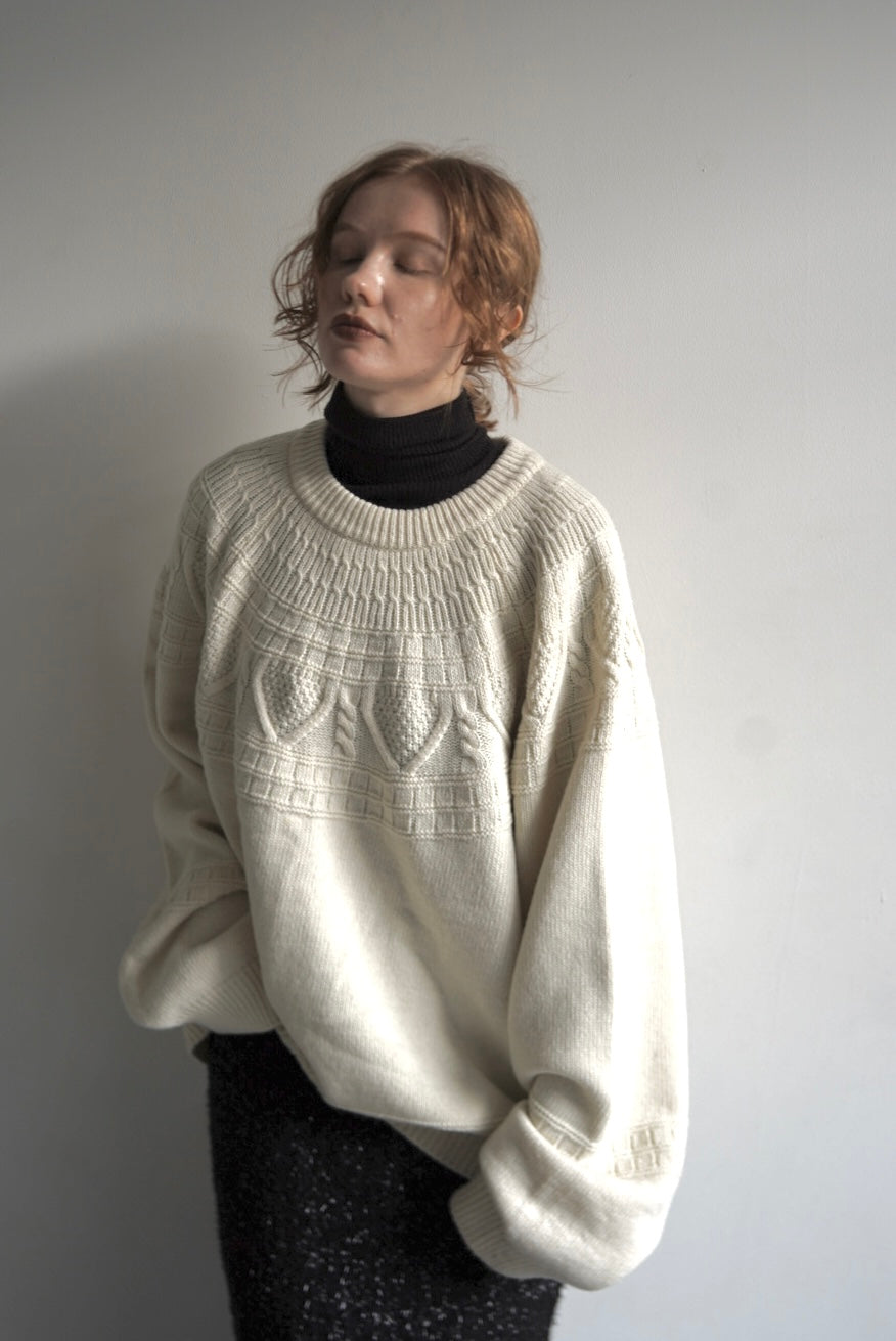 Nordic vintage knit
