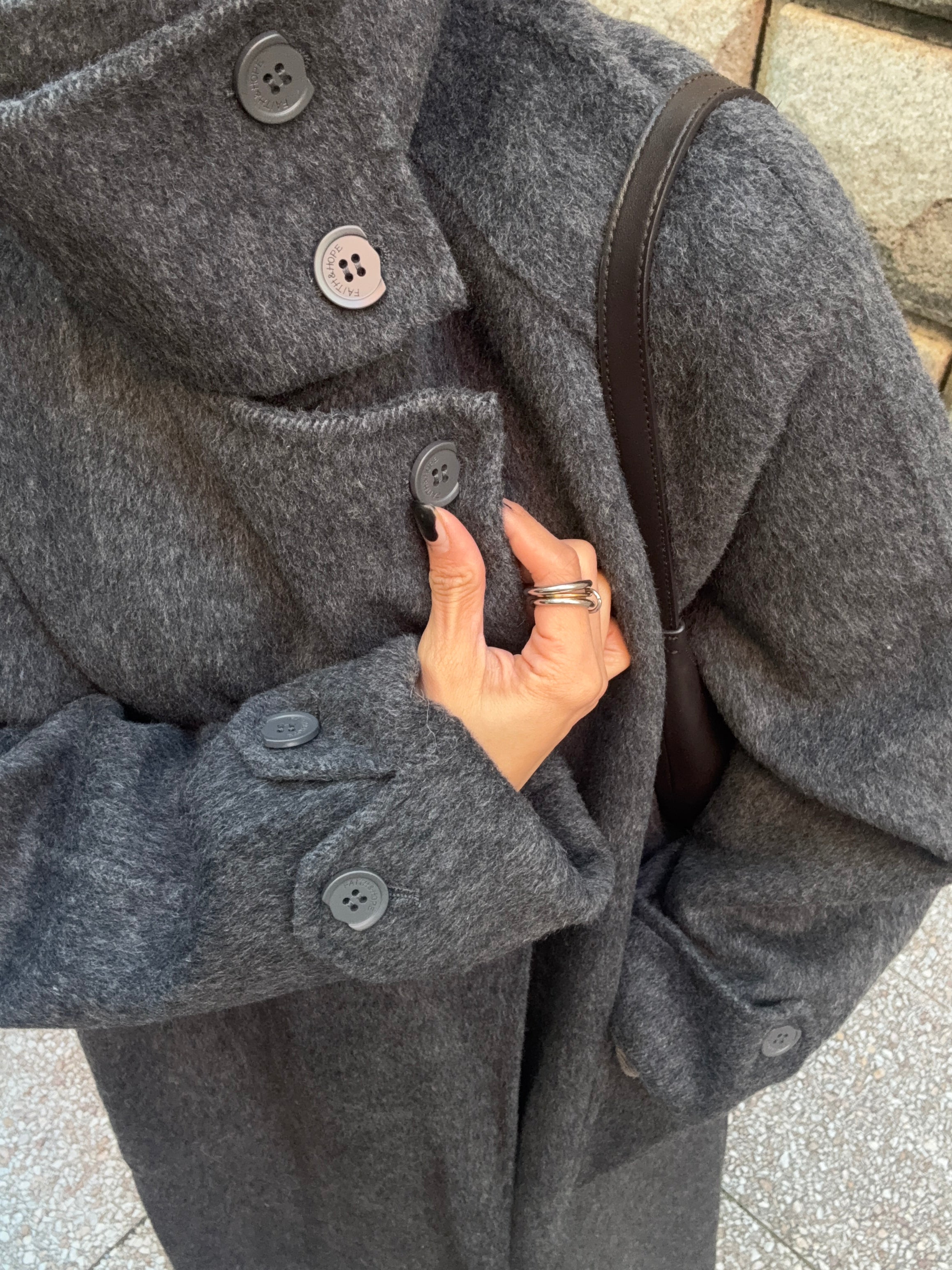 【1月下旬発送】Mel wool long coat