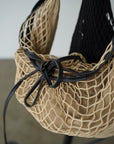 Crochet shoulder bag